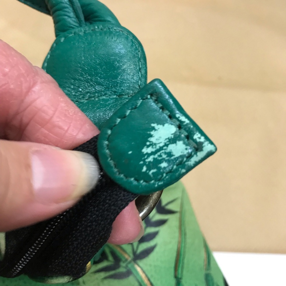 Anuschka Handpainted Butterflies Leather Shoulder Bag - Picture 11 of 13